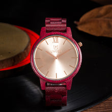 Natural Bamboo Wooden Watch Brand new analog for Men - Slim Designer Strap Japanese Quartz Movement Casual Watches