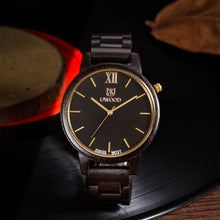 Natural Bamboo Wooden Watch Brand new analog for Men - Slim Designer Strap Japanese Quartz Movement Casual Watches