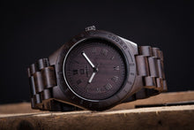 2018 Men Dress Watch Quartz UWOOD Mens Wooden Watch Wood Wrist Watches men Natural Calendar Display Bangle Gift