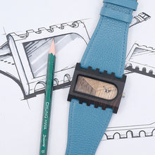 New Designer Wooden Watches Women with PU Leather Strap Quartz Watch Analog Casual Wood Ladies Wristwatches