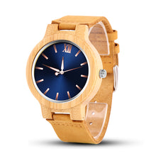 Top Luxury Wood Watch Men Gold Watch Fashion Wood Men's Watch Wooden Watches Clock