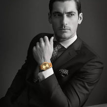 Top Luxury Wood Watch Men Gold Watch Fashion Wood Men's Watch Wooden Watches Clock