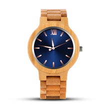 Fashion Men's Wood Watch - Luxury Wooden Watch Men Watch Popular Unique Full Wood Watches Clock