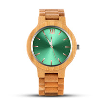 Fashion Men's Wood Watch - Luxury Wooden Watch Men Watch Popular Unique Full Wood Watches Clock