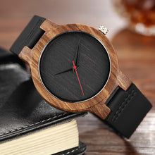 Simple Creative Wooden Watch 2018 Nature Bamboo Men Quartz Wristwatches Unique Hand-made Analog Top Luxury Sport Wood Clock New
