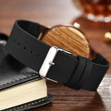 Simple Creative Wooden Watch 2018 Nature Bamboo Men Quartz Wristwatches Unique Hand-made Analog Top Luxury Sport Wood Clock New