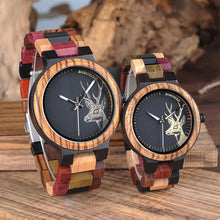 Lover Wood Watch Unique Luxury Design with Wooden Strap Japan Quartz Movement Wristwatch