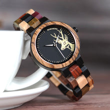 Lover Wood Watch Unique Luxury Design with Wooden Strap Japan Quartz Movement Wristwatch