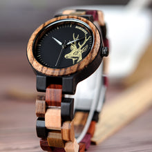 Lover Wood Watch Unique Luxury Design with Wooden Strap Japan Quartz Movement Wristwatch