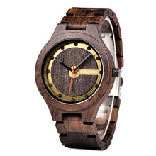 Timepieces Men Wooden Watch with Dial Sport New Design Wristwatch Relogio Masculino in Wooden Box