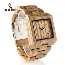Timepieces Mens Wood Watches relogio masculin in Wooden Gift Box  C-L24