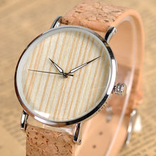 Timepieces Wood Watches Relogio Feminino - Wood Dial face Leather Strap Watch for Men and Women Casual Wristwatches