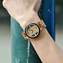 Wood Watch Quartz Wristwatches New Design Timepieces For Men and Women Relogio C-Q19
