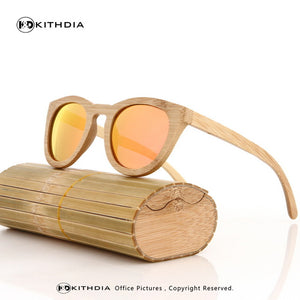 100% Wood Sunglasses for Men  Polarized with UV400 Protection