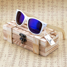Brand Luxury Coated Sunglasses for Men and Women Bamboo Wood Holder Polarized with Wood Box