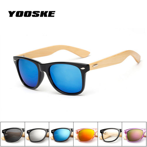 Bamboo Sunglasses for Men & Women - Travel Goggles Sun Glasses  Vintage Wooden Leg Eyeglasses Fashion Brand Design