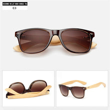 YOOSKE Bamboo Sunglasses for Men Women Travel Goggles Sun Glasses  Vintage Wooden Leg Eyeglasses Fashion Brand Design