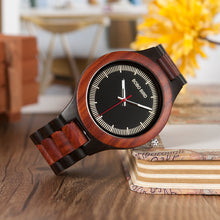 Male Antique Wooden Watches LO01O02 with Wooden Band Fashion New Uomo Orologio Japan in Gift Box