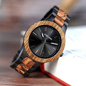 Wood Watches Men Quartz Luxury Business Clock Quality Products New Arrivals 2018