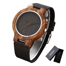 Simple Creative Wooden Watch 2018 Nature Bamboo Men Quartz Wristwatches Unique Hand-made Analog Top Luxury Sport Wood Clock New