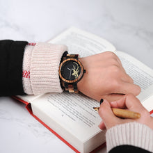 Lover Wood Watch Unique Luxury Design with Wooden Strap Japan Quartz Movement Wristwatch