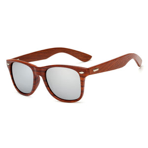 Handmade square Wood Sunglasses Men & women - Mirror Wooden Sun Glasses