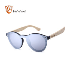 HU WOOD Mirror Lenses Wooden Sunglasses Multi Color for Men & Women