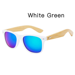 2018 New Retro Wood Sunglasses for Men & Women - Brand Design Goggles Unisex Sun Glasses with case