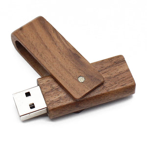 2016 wooden rotating usb flash drive Creative pen drive 8GB\16GB\32GB USB Memory Stick beautiful U disk  64gb USB key