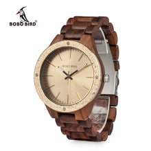 Wooden Men Watches erkek kol saati Quartz Handmade Unique Casual Wristwatches Gifts