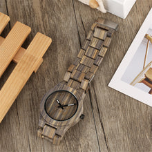Unique Green/Grey Color Bamboo Wooden Watches Creative Bamboo Pattern Face Dial Wood Band Wristwatch for Men & Women Unisex Gifts